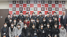 看護学生庁舎見学