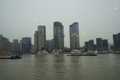 港から見た上海の街並み その2