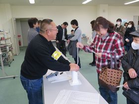 リサイクル品抽選販売会