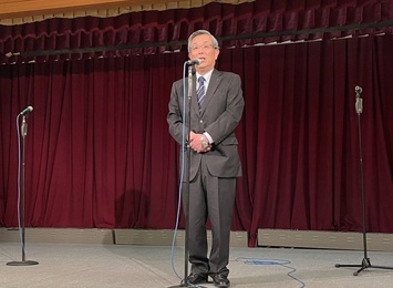 石家会長の挨拶