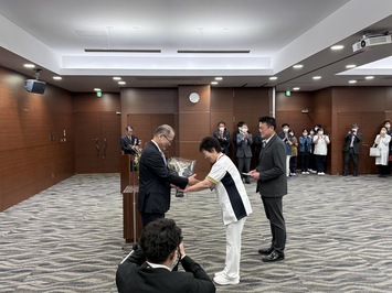 平林事業管理者送別セレモニー