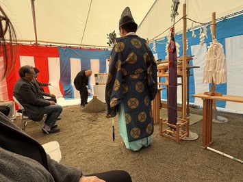 こどもクリニック地鎮祭