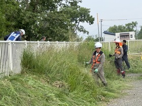 グラウンド整備