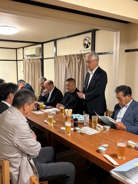 勤労者共済会定期総会後懇親会