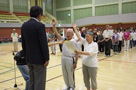 高齢者軽スポーツ大会選手宣誓