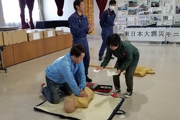 AEDの操作