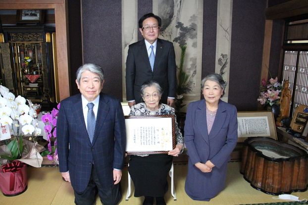 お子様と記念撮影