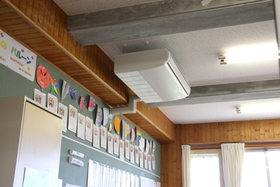 砂川市内小中学校エアコン設置事業視察