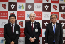 生活協同組合コープさっぽろ中島専務理事再来庁