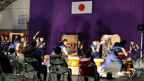 クリスマスコンサート(滝川しぶき太鼓)