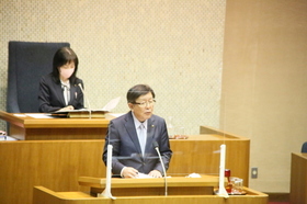 3月議会開会中