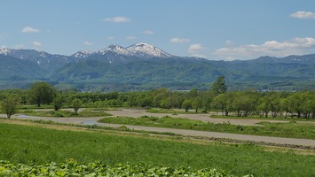 まもなくオートスポーツランドが見えてきます