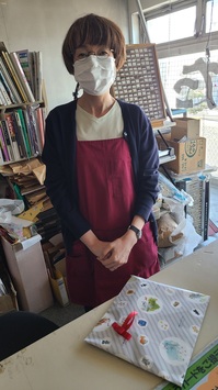 店に入るとカリスマ店員さんが出迎えてくれる