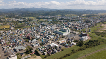 砂川の中心市街地