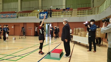 砂川高校岡主将による選手宣誓