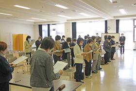 砂川市食生活改善協議会定期総会