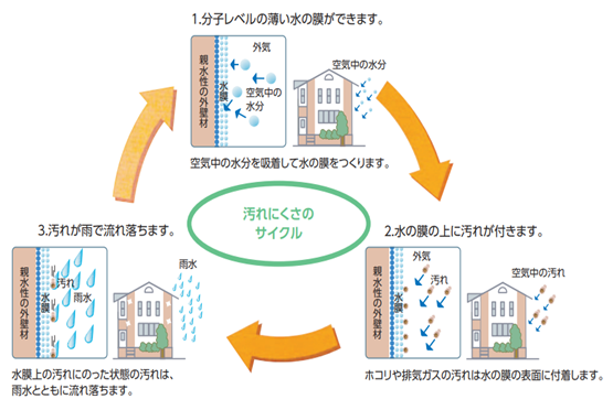 自浄作用のあるタイル