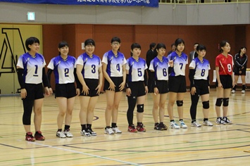 砂高女子バレー部の皆さん