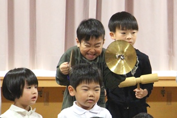 みんなで楽しく演奏したよ