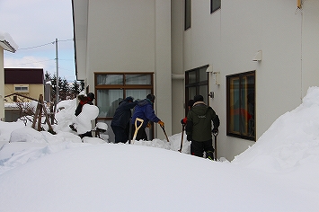 除雪ボランティア