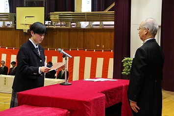 砂川高校入学式