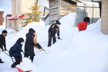 除雪ボランティア